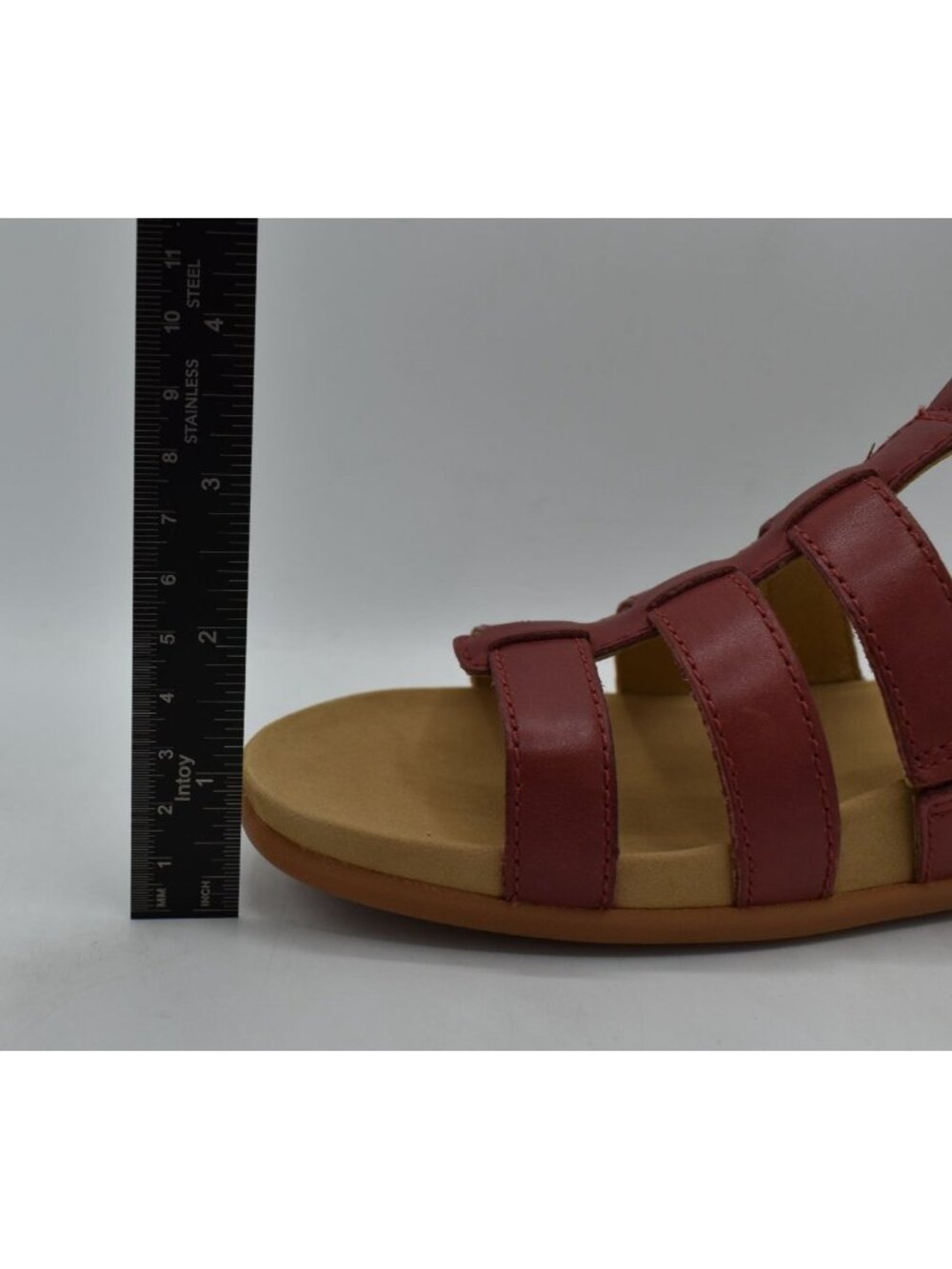 Dansko EU 39 US 8.5-9 Janice Calf Cayenne Leather Open Toe Strappy Sandals Shoes - Picture 7 of 13